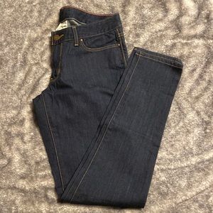 NWOT Eddie Bauer Slightly Curvy Low Rise Women’s Size 4, Blue Haze